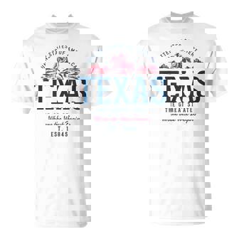Look-Vintage Style Rétro États-Unis Texas T-Shirt - Cadeauxyz