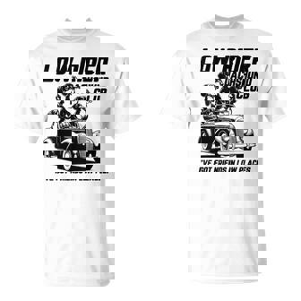 Low Rider Dachshund Club T-Shirt - Monsterry
