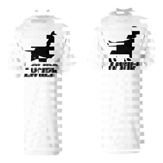 Low Rider Dachshund Weiner Dog Cute Doxie Idea Premium T-Shirt - Monsterry