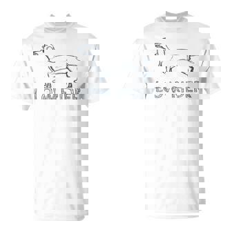Low Rider Dachshund Wiener Dog Cute Vintage Hand Drawn Shirt T-Shirt - Monsterry