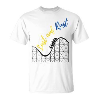 Lust Auf Rust Roller Coaster Amusement Park T-Shirt - Geschenkecke