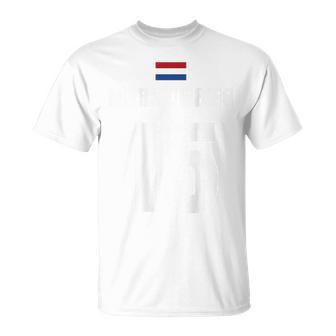 Mark De Bier Holland Niederlande Sauf Trikot Orange T-Shirt - Geschenkecke