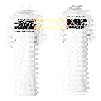 Marta Leopardo Print Personalizado Nombre Marta Sin Mangas Camiseta unisex - Regaloses