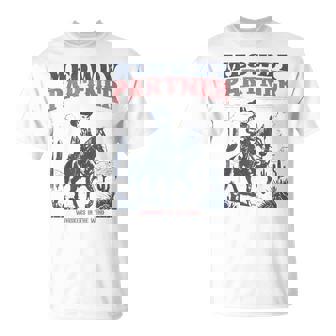 Meowdy Partner Cowboy Cat Western Vintage T-Shirt - Thegiftio