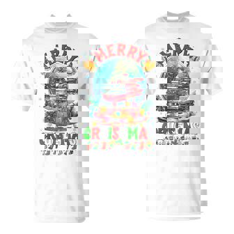 Merry Cruisemas 2025 Christmas Santa Reindeer Cruise T-Shirt - Monsterry