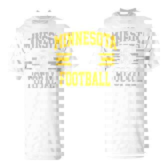 Minnesota Football Athleticintage Sports Team Fan Regalo Maglietta - Novitaregali