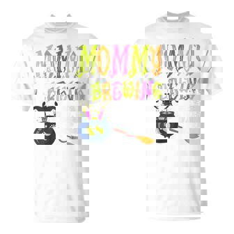 Mommy Of Brewing Baby Matching Family Halloween Baby Shower T-Shirt - Thegiftio UK