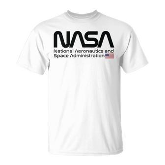 Nasa National Aeronautics And Space Administration Usa T-Shirt - Geschenkecke