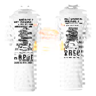 Ne Me Dérange Pas Quand Je Fais Un Barbecue Sauf Situ T-Shirt - Cadeauxyz