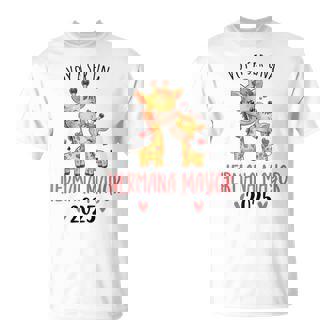 Niños Hermana Mayor 2025Oy A Ser Una Hermana Mayor 2025 Camiseta unisex - Regaloses