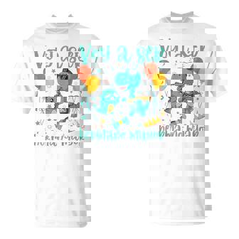 Niñosoy A Ser Hermano Mayor Anuncio Regalo Niño Dinosaurio Camiseta unisex - Regaloses