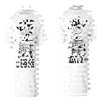 Nivel 2 Pareja Desbloqueada 2 Años Aniversario 2ª Boda Camiseta unisex - Regaloses