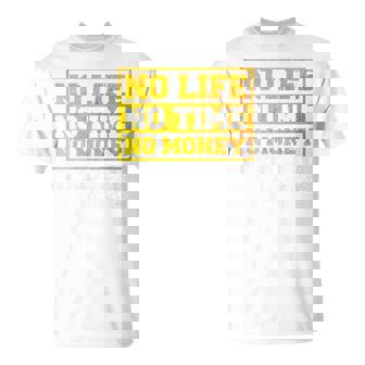 No Life No Time No Money My Kid Plays Soccer Mom Tank Top T-Shirt - Monsterry