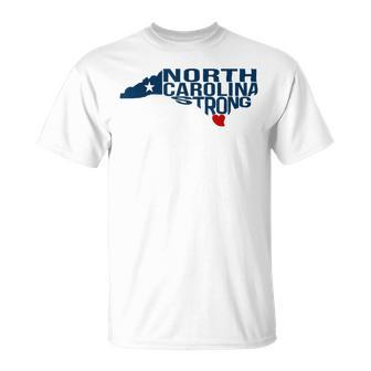 North Carolina Strong With Nc State And Love North Carolina T-Shirt | Seseable UK