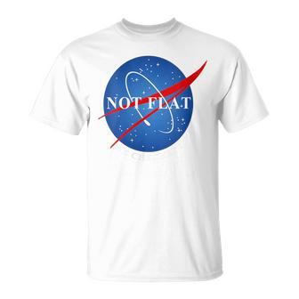 Not Flat We Checked Not Flat Earth T-Shirt - Monsterry