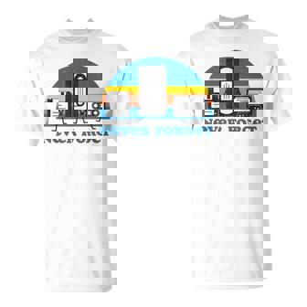 Nunca Olvides Divertido Disquetehs Casette Tape 90S 80S Camiseta unisex - Regaloses