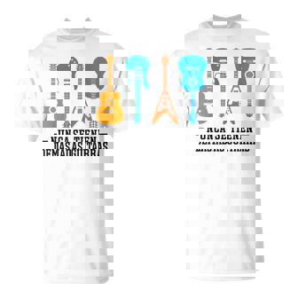 Nunca Se Tienen Demasiadas Guitarras Músico De Rock Músico Camiseta unisex - Regaloses