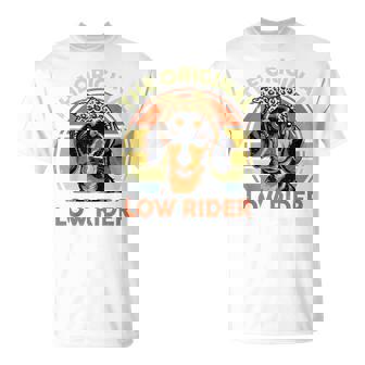 The Original Low Rider Dachshund Women Wiener Dog Mom T-Shirt - Monsterry
