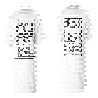 Palestina Don Libre Palestina Poner Fin A La Ocupación Israelí Camiseta unisex - Regaloses