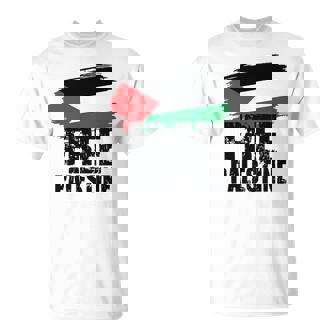 Palestina Libre Gaza Palestianoz Manga Larga Camiseta unisex - Regaloses