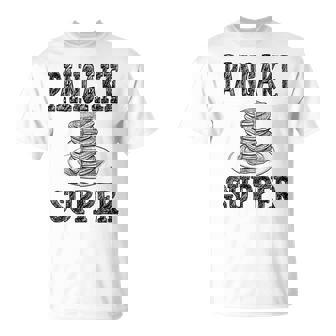 Pancake Supper Breakfast Supper Eggs Bacon Coffee Grits T-Shirt - Monsterry