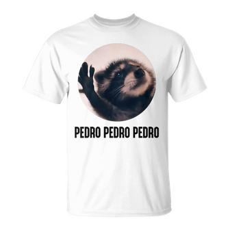 Pedro Pedro Raccoon X Meme Racoon Selfie Dance T-Shirt - Geschenkecke