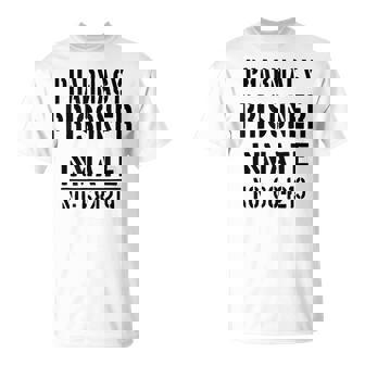 Pharmacists Pharmacist 'Pharmacy Prisoner' Slogan T-Shirt - Thegiftio UK