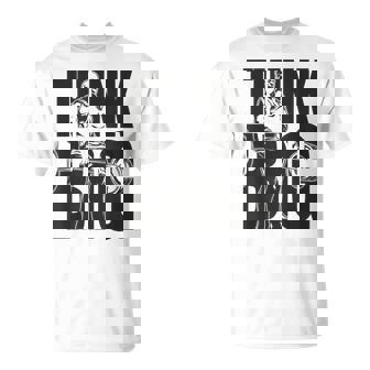Piensa En Grande Ronnie Gym Entrenamiento Culturismo Motivacional Camiseta unisex - Regaloses