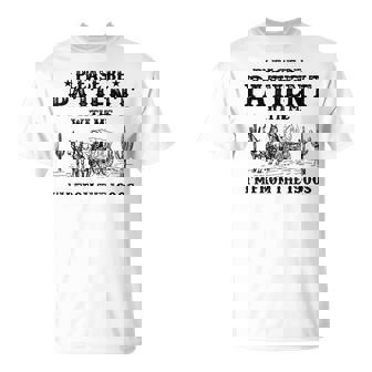 Please Be Patient With Me I'm From The 1900S Vintage Trendy T-Shirt - Thegiftio UK