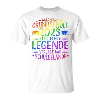 Primary School Legendeerlässt Schulgelände Gbschluss 2023 S T-Shirt - Seseable