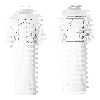 Proporción De Oro Sección Aurea Perfección Arte Arquitectura Camiseta unisex - Regaloses