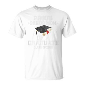 Proud Bonus Mom Graduation 2019 Graduate Step-Mom T-Shirt - Monsterry