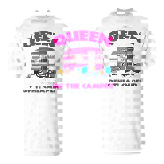 Queen Of The Camper Camper T-Shirt - Monsterry