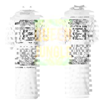 Queen Of The Jungle Queen Jungle Safari Wildlife Animals T-Shirt - Thegiftio