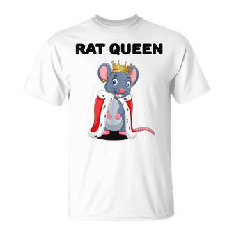 Rat Queen De Ratas Para Niñas Rat Camiseta unisex - Regaloses