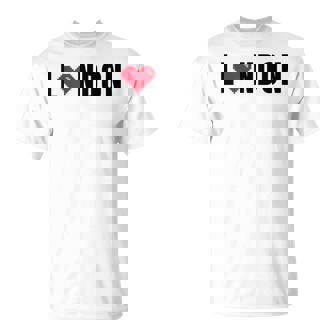 Red Heart In London T-Shirt - Thegiftio UK