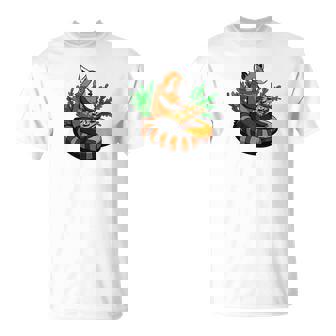 Red Panda Bear Sushi Lover Cute T-Shirt - Thegiftio