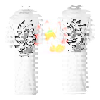 Renard Japonais Mignon – Renard À Neuf Queues T-Shirt - Cadeauxyz