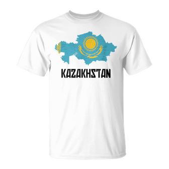 Republic Of Kazakhstan Flag T-Shirt - Geschenkecke