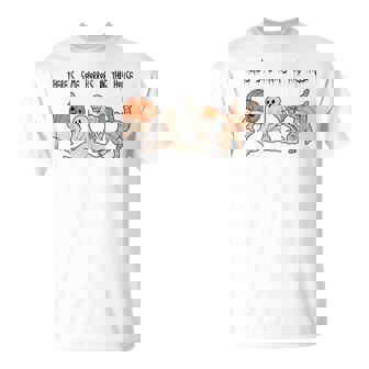 There's Some Horrors In This House Ghost Halloween T-Shirt - Seseable