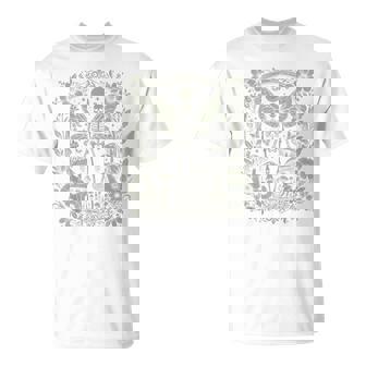 Therian Grunge Fairycore Aesthetic Skeleton Fairy Moth T-Shirt - Thegiftio UK