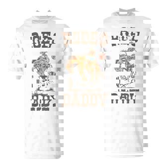 Rodeo Daddy Papa Dad Western Cowboy Birthday Family Matching T-Shirt | Seseable UK