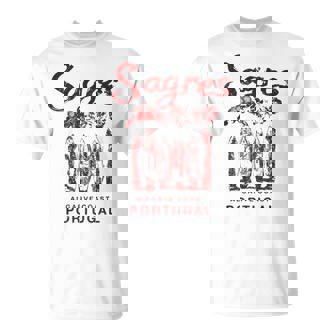 Sagres Portugal Surf Retrointage T-Shirt - Cadeauxyz