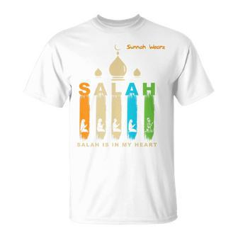 Salah Prayer Islamic Muslim T-Shirt - Monsterry CA