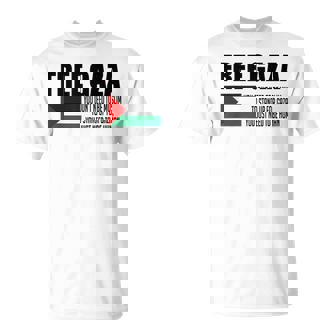 Save Gaza Free Palestine Free Gaza Proud Gaza Palestine T-Shirt - Monsterry