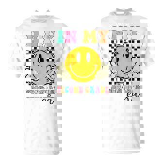 In My Second Grade Era Smile Face Back To School 2Nd Grade T-Shirt - Seseable