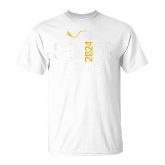 Senior Step Mom 2024 Graduation Class Of 24 Senior Graduate T-Shirt - Monsterry