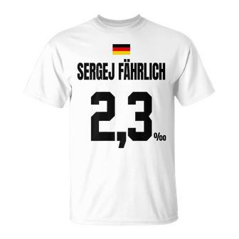 Sergej Fährlich Sauftrikot X Malle Party Trikot Deutschland T-Shirt - Seseable