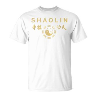 Shaolin Kung Fu Martial Arts Workout T-Shirt - Seseable