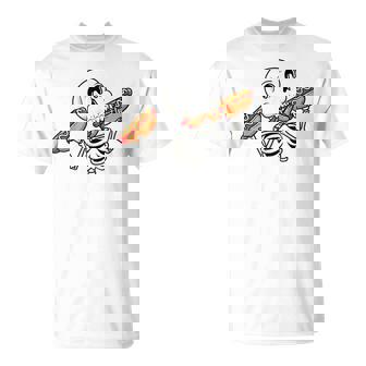 Skeleton With Hot Dogs Halloween Hotdog Lover Food Boys T-Shirt - Monsterry